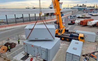 El primer OPS para ferris del Port de Barcelona llega a la terminal de Grimaldi