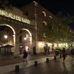 El Palau de Mar estrena unas nuevas luces que destacan sus características arquitectónicas