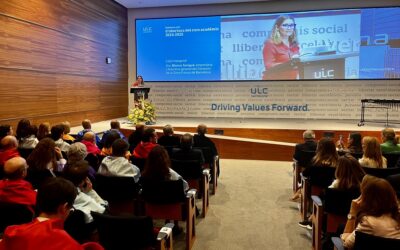 Blanca Sorigué imparte una sesión en el acto de inauguración del curso académico 2024-25 de la UIC