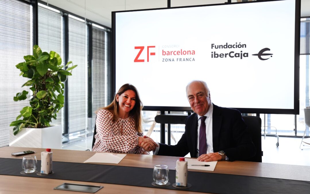 Zona Franca de Barcelona y Fundación Ibercaja se alían para potenciar la innovación y el talento