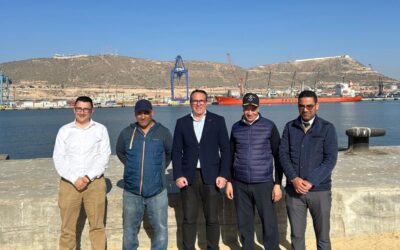 El 81,3% del tráfico de mercancías entre PortCastelló y Marruecos está relacionado con el sector cerámico.