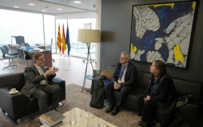 El Puerto de Tarragona y el ICAEN están estudiando estrategias conjuntas para fomentar la descarbonización en el puerto.