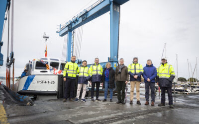 El puerto de Santander incorpora una nueva embarcación para sus operaciones.