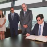 Salvador Illa conoce los proyectos estratégicos del Port de Barcelona y su papel clave como motor económico y polo de atracción internacional